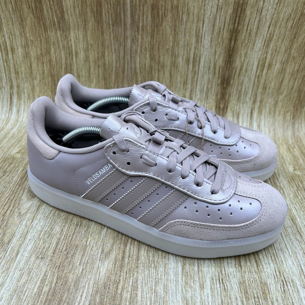 Adidas Velosamba Leather Women's 9 Mens‎ 8 Cycling Shoes Champagne IH5213 NEW